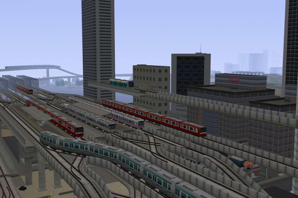 夕霧氏が「A列車で行こう8」で作ったまち ©ARTDINK CORPORATION