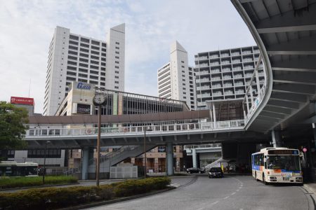 大規模な再開発が竣工する海老名駅(撮影：夕霧もや・2017年)